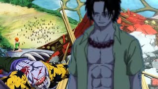 Arlong VS Ace  fan animation one piece [upl. by Aramo]