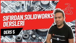 SolidWorks 2 BOYUTLU ÇİZİM VE UYGULAMA ÖRNEKLERİ 2 [upl. by Breana367]