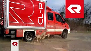 Kommunalfahrzeug im Einsatz Der Rosenbauer CLP auf Testfahrt [upl. by Eisseb335]