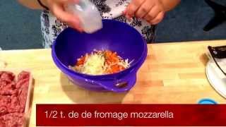 Recette Tupperware facile de Pain de viande au prosciutto [upl. by Snej]