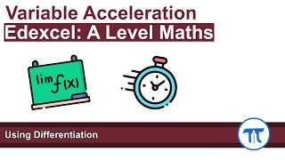 A Level Maths  Mechanics  Year 1  Using Differentiation [upl. by Annodas397]