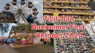 Visiting Oktober Fun Fest 2024 in Bad Nauheim Germany 2 bis 8 Oktober [upl. by Karoline]