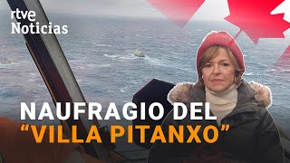 NAUFRAGIO VILLA PITANXO El estado del MAR complica la BÚSQUEDA de los 11 DESAPARECIDOS  RTVE [upl. by Nnahs]