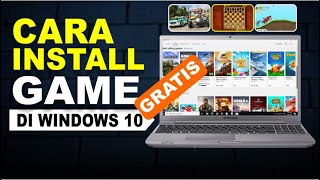 Cara Install Game Di LaptopPC Windows 10 [upl. by Irehc854]