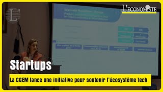 Startups  la CGEM lance une initiative pour soutenir lécosystème tech [upl. by Franzoni]