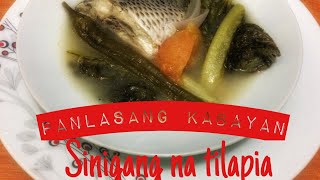 Sinigang Na Tilapia  Ilocano Style ilocanorecipe myownversion [upl. by Darreg]