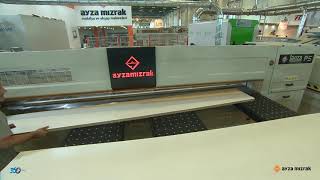 ayza mizrak lanza p5 Carrera cnc panel sizing machine [upl. by Procora32]