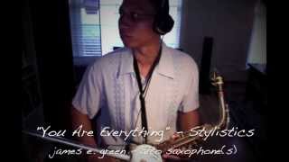 The Stylistics  You Are Everything  Alto Saxophone [upl. by Adnilrem]