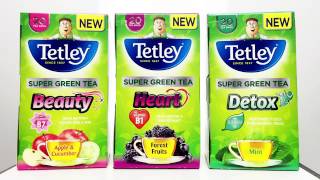 Tetley Super Green Teas [upl. by Dur]