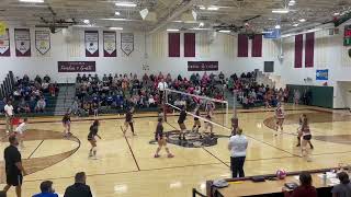 Highlights Cedar Creek wins CAL volleyball title [upl. by Ainelec694]