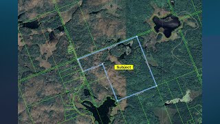 225 acres off Boughner Road Haliburton Ontario [upl. by Keldah693]