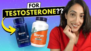 Does Boron Really Boost Testosterone Urologist Explains [upl. by Iolande]