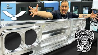 Machining the World’s Greatest Truck Grill for SEMA 2023 [upl. by Odnala]