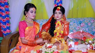 Gaye Holud  গ্রামের বিয়ে  গায়ে হলুদের গান  বাংলা বিয়ের গান  Biyer Gaan  মালকা বানুর দেশেরে [upl. by Rustie843]