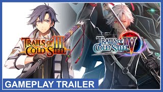 Trails of Cold Steel III  Trails of Cold Steel IV  Gameplay Trailer PS5 [upl. by Layod]