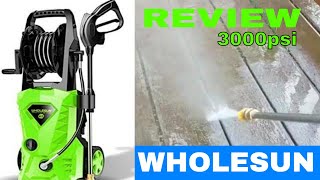 Wholesun 3000 psi Electric Pressure Washer 24gpm  How to Assemble  diy [upl. by Stinson]