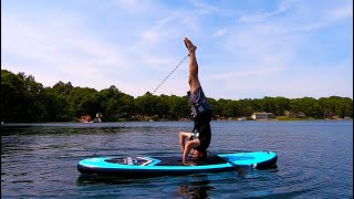 How to Stand Up Paddle Board  SUP Paddle Boarding Basics [upl. by Ronyam]