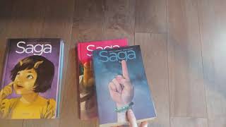 Saga Compendium One 1 Book build spine gutter and size comparisons [upl. by Callista]