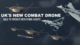 The UKs New Combat Drones are capable of operating collaboratively with other assets [upl. by Germana]