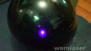 200mW violet laser pointer pop balloon [upl. by Naenaj]