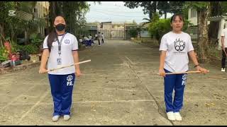 Basic step Arnis Performance Video [upl. by Llehcram]