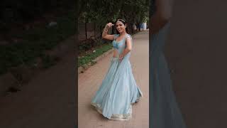 Ashika ranganath gorgeous looking  Ashika Ranganath dance saree ashika Instagram reels ashika [upl. by Euh]