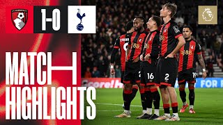 Huijsen becomes Cherries youngest PL goalscorer in HUGE victory  AFC Bournemouth 10 Spurs [upl. by Anirehs]