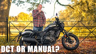 First Ride On A Honda Rebel 1100 Manual Should I Have Got The DCT [upl. by Jaime274]