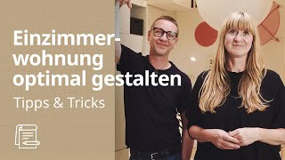 Einzimmerwohnung einrichten  IKEA Tipps amp Tricks [upl. by Cathlene]