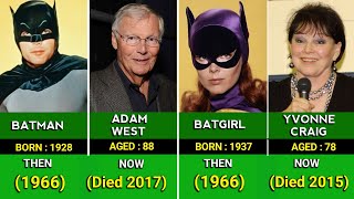 Batman 1966 Cast Then And Now [upl. by Airol13]