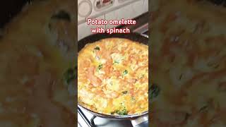 Flipping big omelette 😋👌 [upl. by Delmer598]