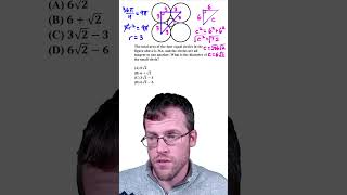 Tangent Circles SAT Math Question [upl. by Notgnillew]