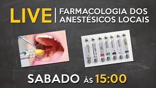 LIVE 019  Farmacologia dos anestésicos e dos vasos constritores [upl. by Aenal]