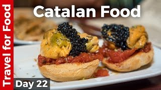 Spanish Catalan Food AMAZING Tapas and Antoni Gaudí Attractions in Barcelona Spain [upl. by Eciruam]