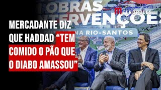 Mercadante diz que Haddad “tem comido o pão que o diabo amassou” [upl. by Kiki314]