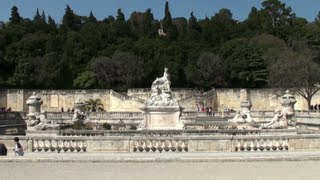 Le Jardin de la fontaine et la tour Magne Nîmes  Gard  France [upl. by Niras615]