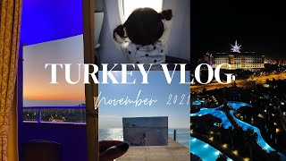 Antalya Turkey Vlog November 2021 [upl. by Hibben639]