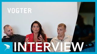 VOGTER  Interview Den svære scene [upl. by Paterson527]