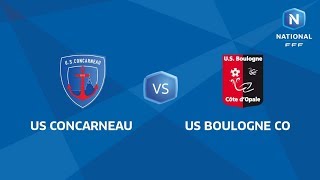 J16  US Concarneau  USBCO I National FFF 20182019 [upl. by Michelina]