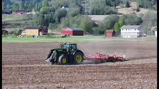 John Deere 6210R  Väderstad Swift 440  Ola Eikli [upl. by Uttica]