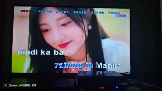 Raining In Manila Karaoke Vol 25 Platinum Junior Lite [upl. by Bush]