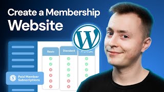 How to EASILY Create a Membership Website With WordPress 2024 [upl. by Holofernes543]