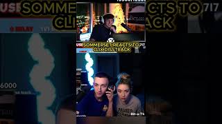 SOMMERSET REACTS TO CLIX quotDISSTRACKquot 😳 fortnite twitch livestream gaming clix funny clips [upl. by Owens]