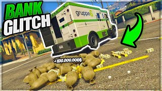 BANK GLITCH wieder da 😱 ohne alles GTA 5 MONEY GLITCH [upl. by Castara543]