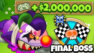 The FINAL BOSS Challenge  2000000 Monkey Money MOAB in BTD 6 [upl. by Jakob]