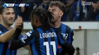 Ademola Lookman Goal Atalanta vs Verona 61 All Goals and Extended Highlights [upl. by Phemia988]