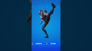 EMOTE PIROUETTE DE LA VEUVE SUR FORTNITE Shorts Fortnite [upl. by Aslam528]