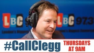 Call Clegg 29th August 2013 [upl. by Annawt]