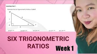 SIX TRIGONOMETRIC RATIOS WEEK 1 ALL TASK LOVEMATH TV [upl. by Wassyngton]