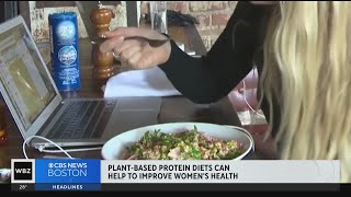 Tufts study says plantbased protein could improve womens health [upl. by Ativla]